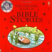 Cover of: The Usborne Book of Bible Stories