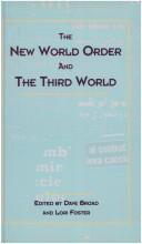 Cover of: New World Order and the Third World | 