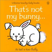 Cover of: That's Not My Bunny by Fiona Watt