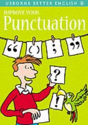Cover of: Punctuation (Better English) by Nicole Irving, Isaac Quaye