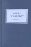 Cover of: Karl Krolow and the Poetics of Amnesia in Postwar Germany (Studies in German Literature Linguistics and Culture)