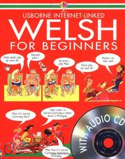 Cover of: Welsh for Beginners (Languages for Beginners) by Angela Wilkes, John Shackell