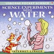 Cover of: Science Experiments with Water