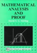 Cover of: Mathematical Analysis and Proof (Albion Mathematics & Applications Series)