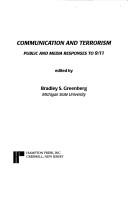 Cover of: Communication and Terrorism: Public and Media Responses to 9/11 (The Hampton Press Communication Series)