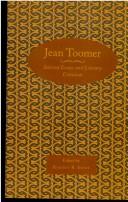 Cover of: Jean Toomer: Selected Essays and Literary Criticism