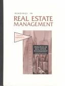 Cover of: Principles of Real Estate Management | 