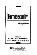 Cover of: Homosexuality | Robert M. Baird