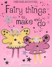Cover of: Fairy Things to Make and Do (Activities)