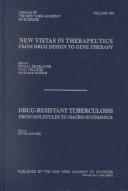 Cover of: New vistas in therapeutics | 