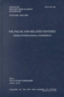 Cover of: VIP, PACAP, and related peptides: third international symposium