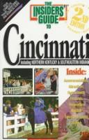 Cover of: The Insiders' Guide to Cincinnati: Including Northern Kentucky & Southeastern Indiana (2nd Edition)