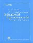 Cover of: The 2002 Guide to the Evaluation of Educational Experiences in the Armed Services by American Council on Education.