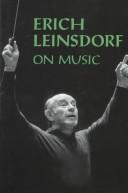 Cover of: Erich Leinsdorf on music