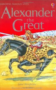 Cover of: Alexander the Great (Famous Lives) by Jane Bingham