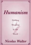 Cover of: Humanism by Nicolas Walter