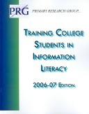 Training college students in information literacy by Primary Research Group