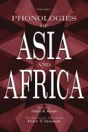 Phonologies of Asia and Africa cover