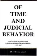 Cover of: Of Time and Judicial Behavior | Drew Noble Lanier