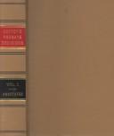 Cover of: Reports of Decisions in Probate by James V. Coffey, Peter V. Ross, Jeremiah V. Coffey