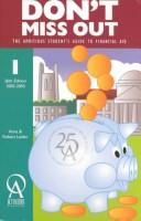 Cover of: Don't Miss Out: The Ambitious Student's Guide to Financial Aid (26th Edition) (Don't Miss Out, 26th ed)