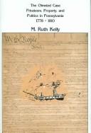 Cover of: The Olmsted Case: Privateers, Property, And Politics In Pennsylvania, 1778-1810 (Pennsylvania History and Culture Series)