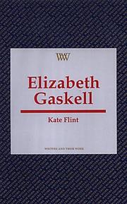 Cover of: Elizabeth Gaskell