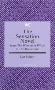 Cover of: sensation novel | Lyn Pykett
