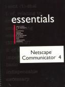 Cover of: Netscape Communicator Essentials (MOUS Essentials)