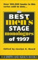 Cover of: The Best Men's Stage Monologues of 1997