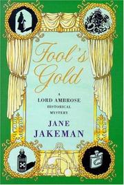 Fool's Gold by Jane Jakeman