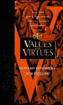 Cover of: Values and Virtues by 