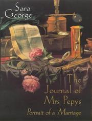 Cover of: The Journal Of Mrs. Pepys - Portrait Of A Marriage