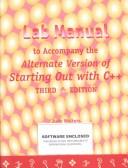 Cover of: Lab For C++ (3rd Alternate Edition)