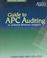 Cover of: Guide to APC Auditing