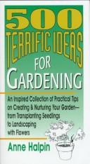 Cover of: 500 Terrific Ideas for Gardening