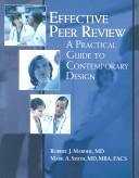 Cover of: Effective Peer Review: A Practical Guide to Contemporary Design