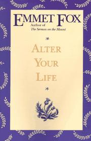 Cover of: Alter your life