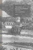 Cover of: The Letters of Peter Le Page Renouf (1822-1897): Besancon (1846-1854)
