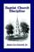 Cover of: Baptist Church Discipline