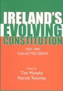 Front cover of Ireland's Evolving Constitution, 1937-97 by Unknown