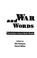 Cover of: War and words