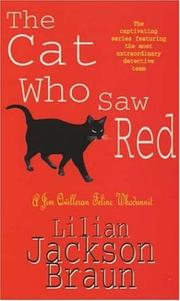 Cover of: The Cat Who Saw Red (A Jim Qwilleran Feline Whodunnit) by Jean Little