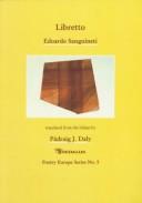 Cover of: Libretto by Edoardo Sanguineti