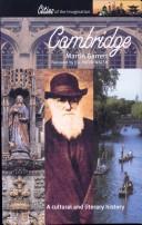 CAMBRIDGE: A CULTURAL AND LITERARY HISTORY by MARTIN GARRETT