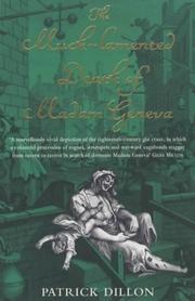 Cover of: THE MUCH-LAMENTED: DEATH OF MADAM GENEVA: THE EIGHTEENTH-CENTURY GIN CRAZE.