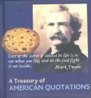 Cover of: A Treasury Of American Quotations (Book Block Treasury)