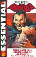 Cover of: Essential Tomb of Dracula