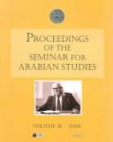 Cover of Proceedings of the Seminar for Arabian Studies 2006