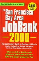 Cover of: The 2000 San Francisco Bay Area Jobbank (San Francisco Bay Area Jobbank, 2000) by Steven Graber